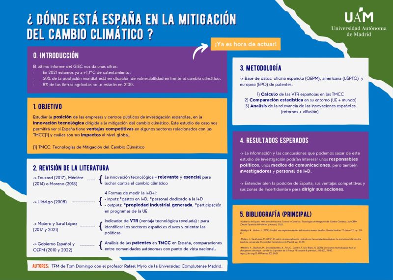 Poster de Tom Domingo, ganador IX concurso de posters científicos MEGIN 21-22