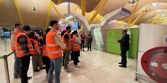 Visita_MEGIN_AENA 2 Visita de los estudiantes MEGIN a AENA - Aeropuerto Adolfo Suárez Madrid Barajas